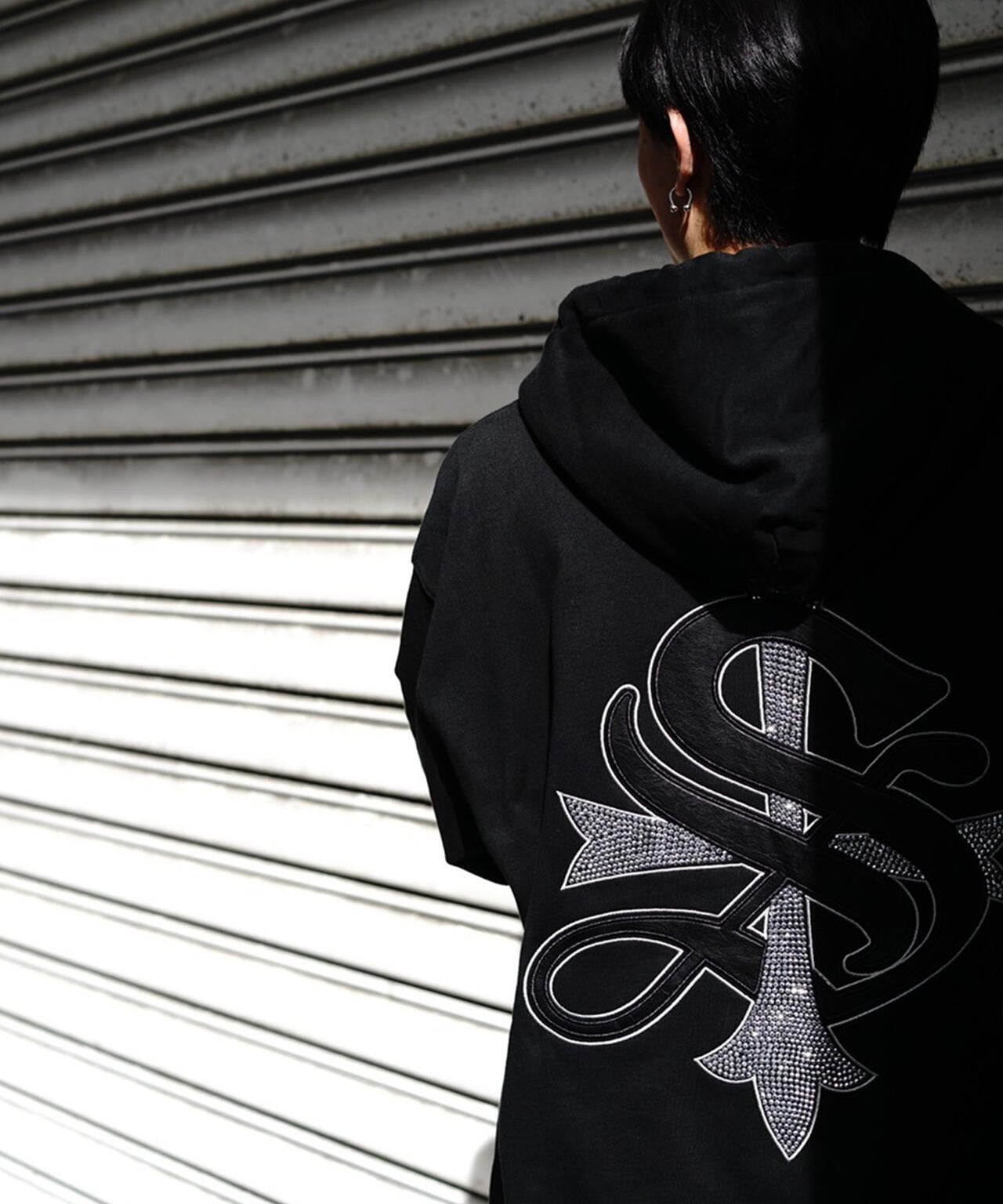 SUPPLIER/サプライヤー/【LHP EXCLUSIVE】CROSS LEATHER ZIP HOODIE