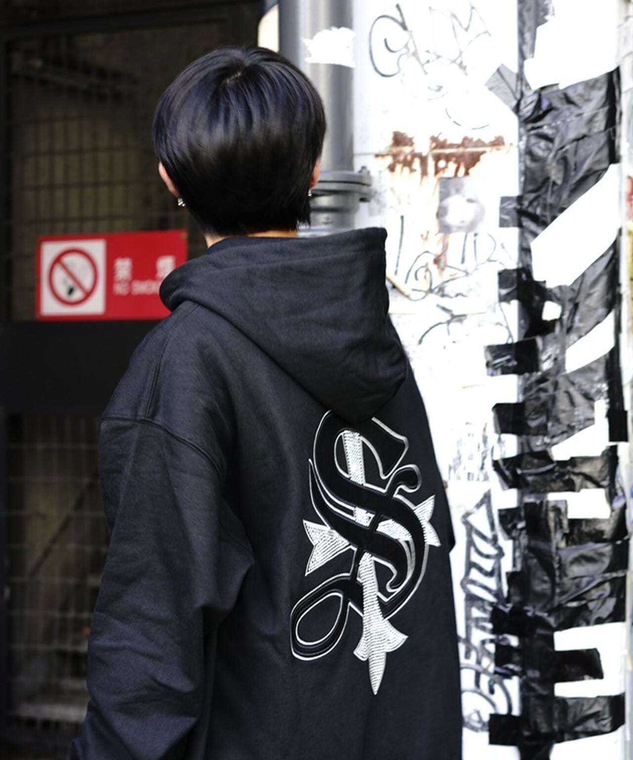 SUPPLIER/サプライヤー/【LHP EXCLUSIVE】CROSS LEATHER ZIP HOODIE