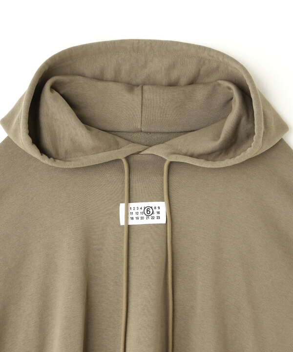 MM6 MaisonMargiela/エムエムシックス メゾンマルジェラ/TAG HOODIE