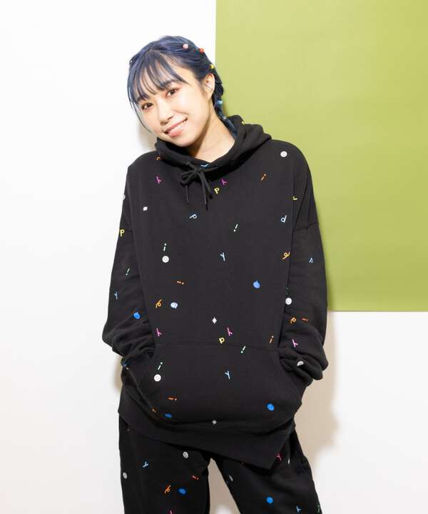 yipyip/イップイップ/MULTI PATTERN SWEAT HOODIE