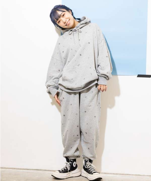 yipyip/イップイップ/MULTI PATTERN SWEAT HOODIE