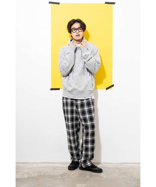 yipyip/イップイップ/MULTI PATTERN SWEAT HOODIE