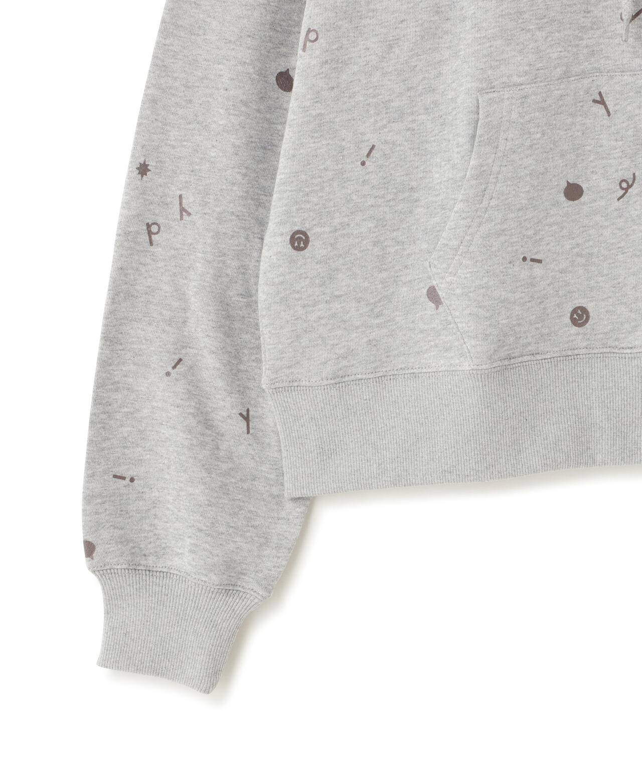 yipyip/イップイップ/MULTI PATTERN SWEAT HOODIE