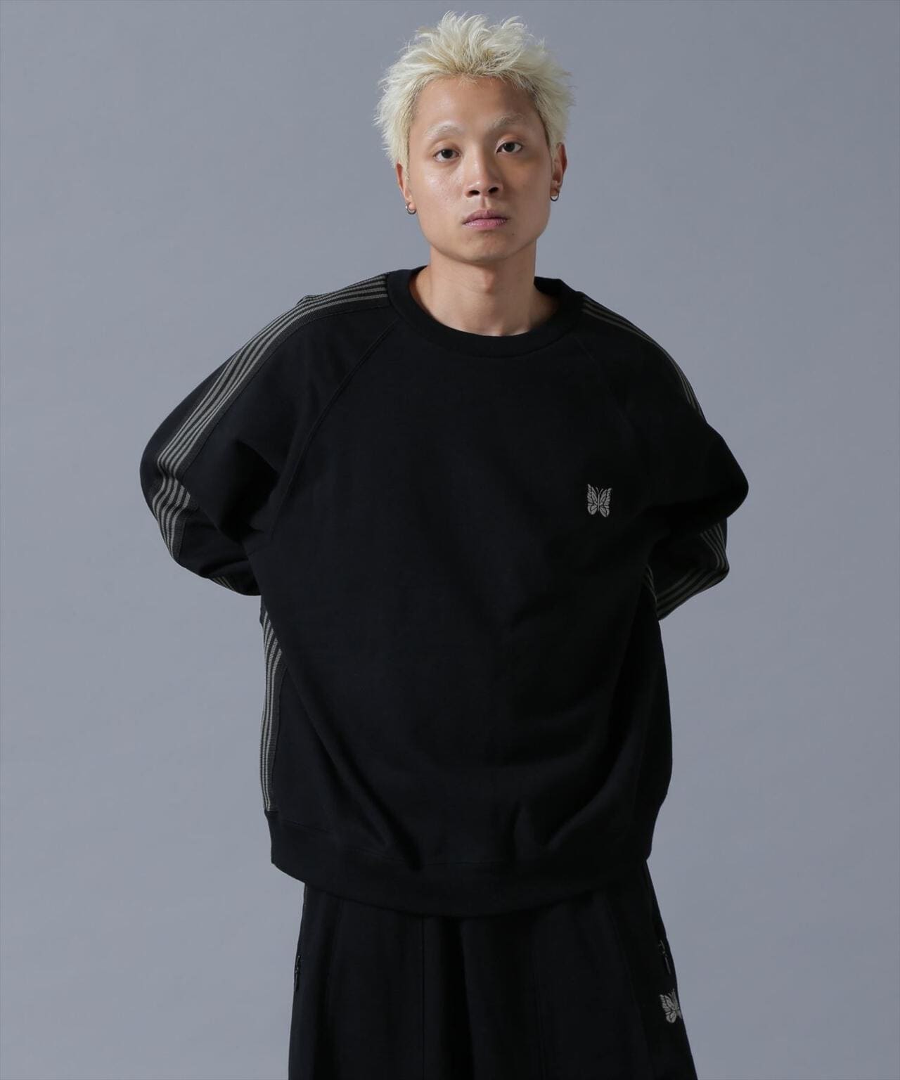 NEEDLES/【LHP EXCLUSIVE】TRACK CREW SWEAT TOP