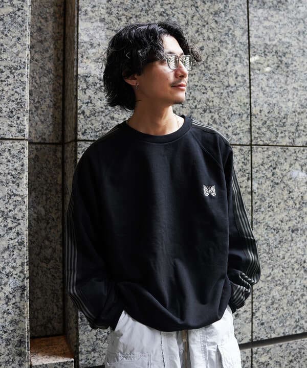 NEEDLES/【LHP EXCLUSIVE】TRACK CREW SWEAT TOP