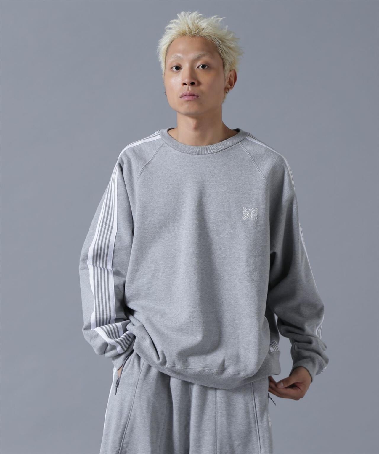 NEEDLES/【LHP EXCLUSIVE】TRACK CREW SWEAT TOP