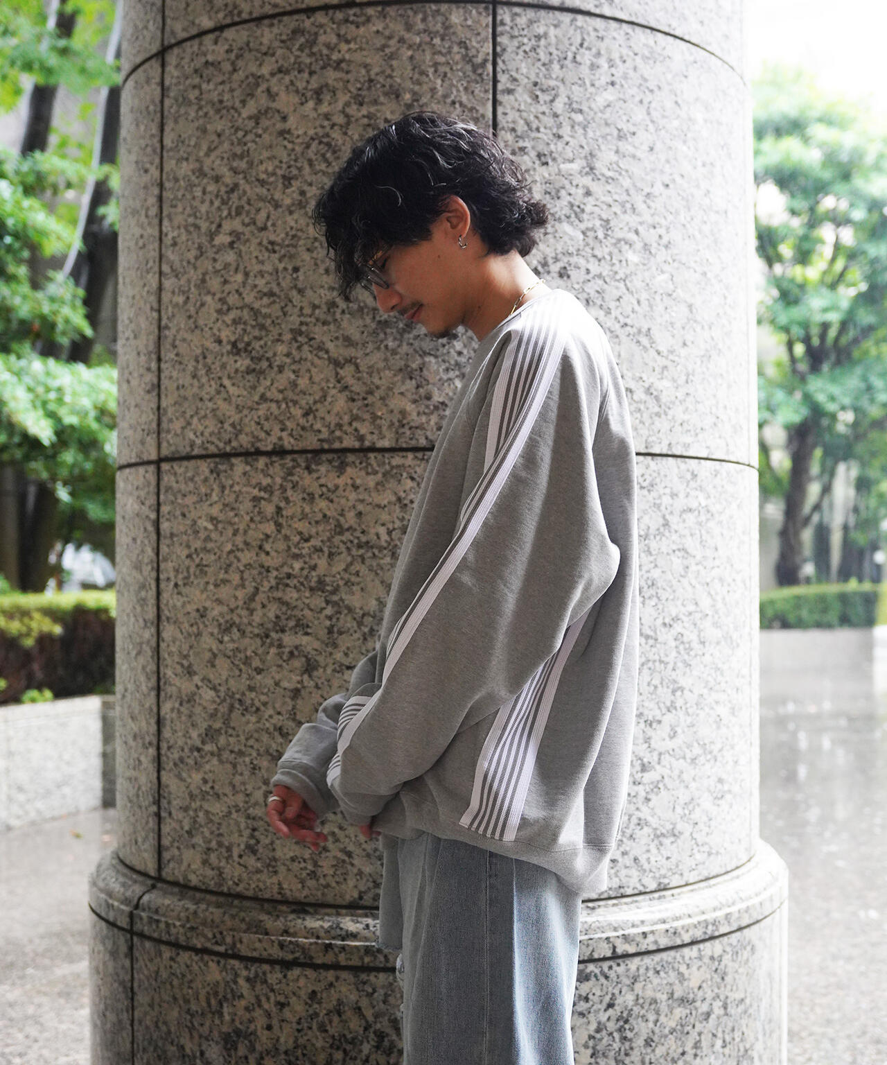 NEEDLES/【LHP EXCLUSIVE】TRACK CREW SWEAT TOP