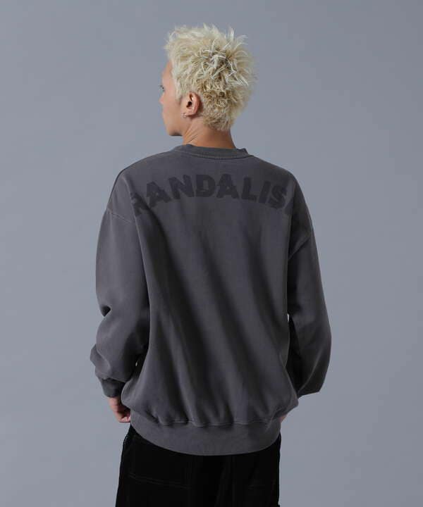 DankeSchon×BRANDALISED/ダンケシェーン×ブランダライズド/SWEAT CREWNECK KEEP MONCKEY