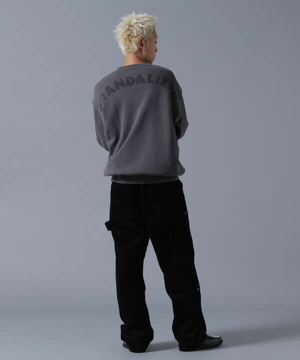 DankeSchon×BRANDALISED/ダンケシェーン×ブランダライズド/SWEAT CREWNECK KEEP MONCKEY