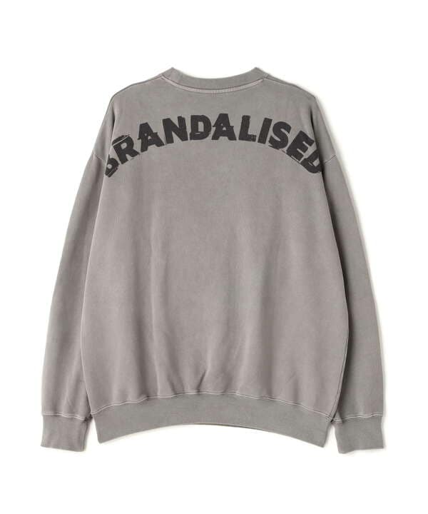 DankeSchon×BRANDALISED/ダンケシェーン×ブランダライズド/SWEAT CREWNECK KEEP MONCKEY