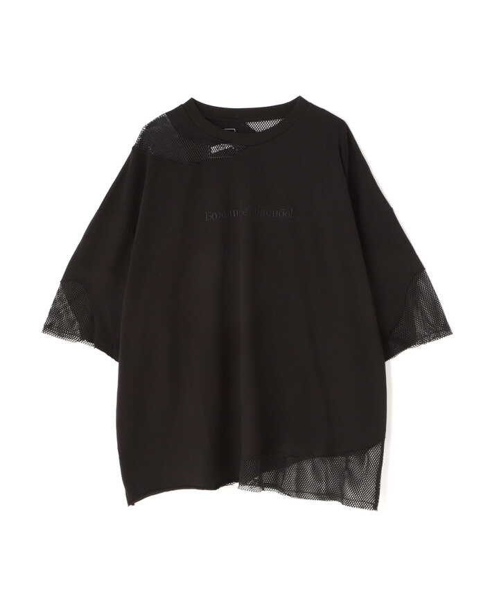 DankeSchon/ダンケシェーン/MESH DAMEGE SS TEE/ダメージ半袖Tシャツ 