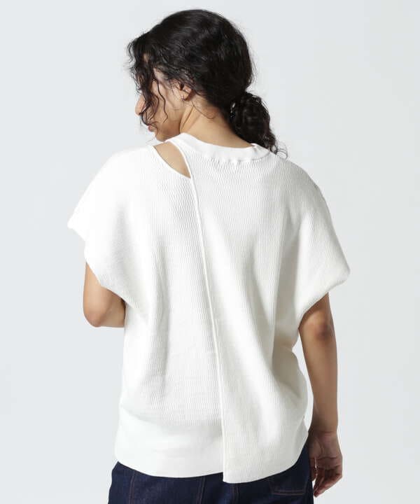 MANOF/マノフ/LAYERED THERMAL KNIT TOPS