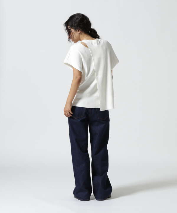 MANOF/マノフ/LAYERED THERMAL KNIT TOPS