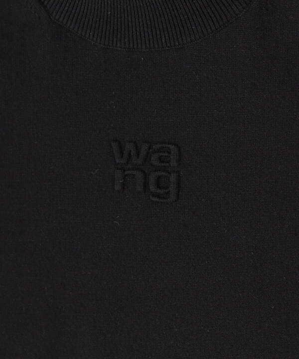 AlexanderWang/アレキサンダーワン/SHORT SLEEVE MOCK NECK TOP WEL