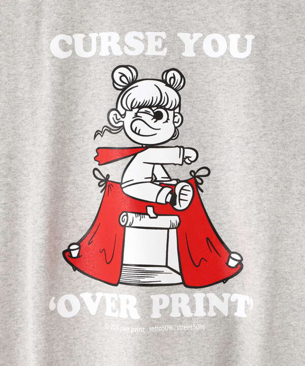 overprint/オーバープリント/CURSE YOU TEE