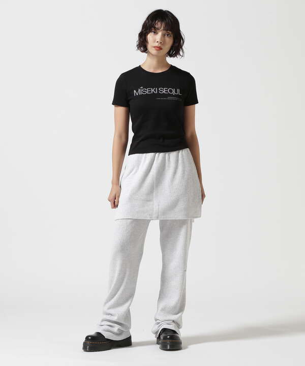 MisekiSEOUL/ミセキソウル/LOGO SHORT SLEEVE TEE