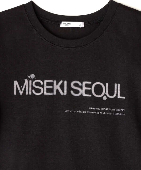 MisekiSEOUL/ミセキソウル/LOGO SHORT SLEEVE TEE