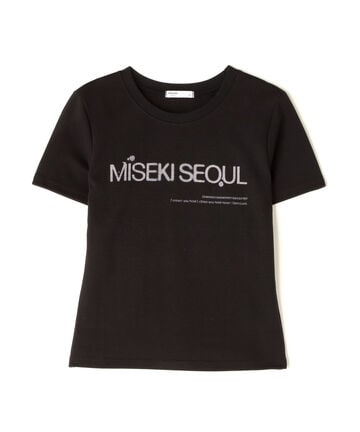 MisekiSEOUL/ミセキソウル/LOGO SHORT SLEEVE TEE