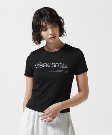 MisekiSEOUL/ミセキソウル/LOGO SHORT SLEEVE TEE