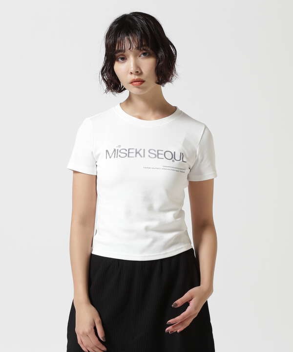 MisekiSEOUL/ミセキソウル/LOGO SHORT SLEEVE TEE