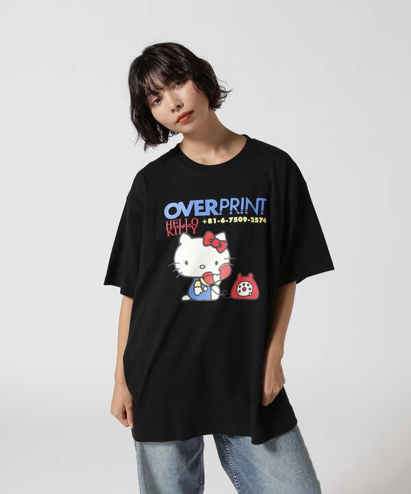 overprint/オーバープリント/TEL Tee