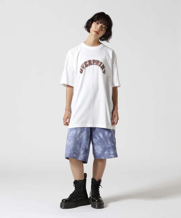 overprint/オーバープリント/each other Tee(brown)