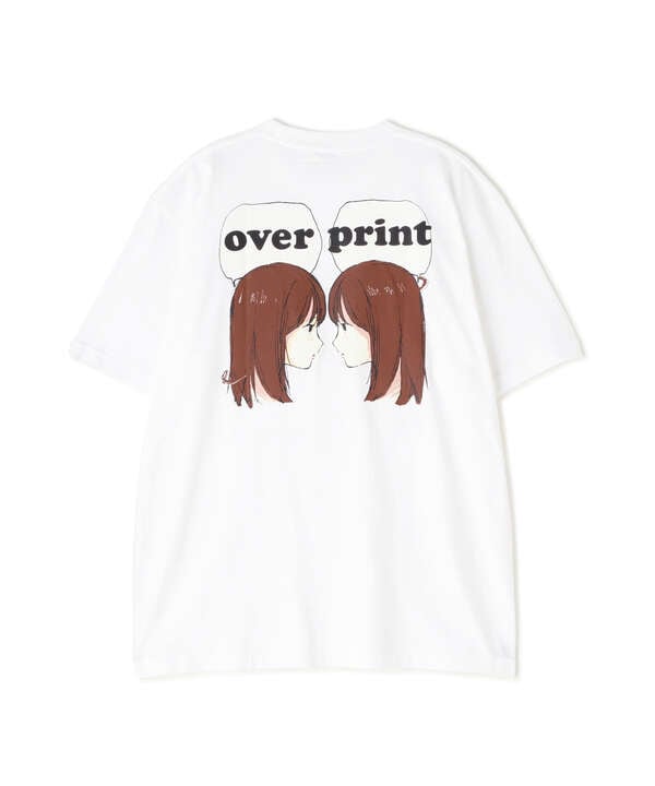 overprint/オーバープリント/each other Tee(brown)