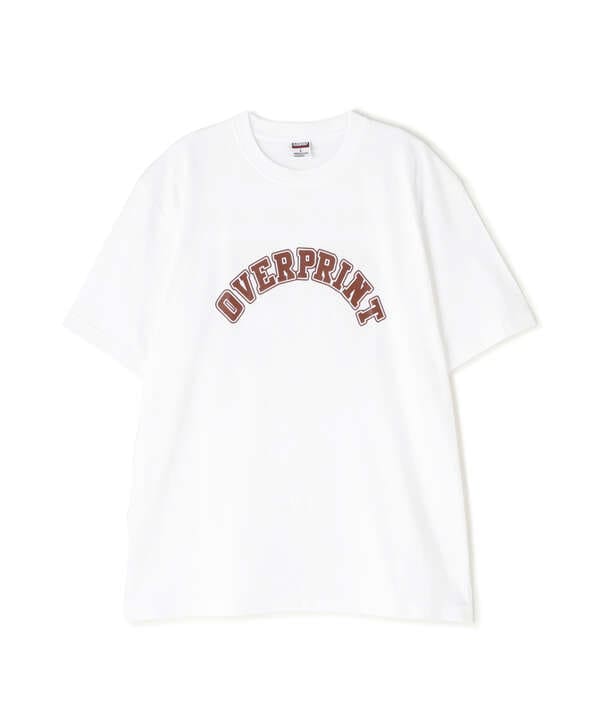 overprint/オーバープリント/each other Tee(brown)