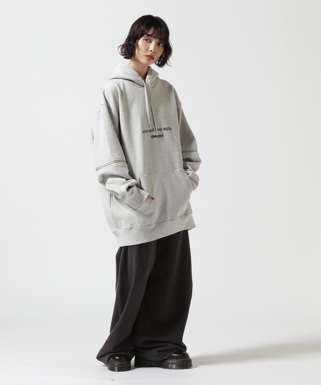 overprint/オーバープリント/ARM ZIP HOODIE | LHP ( エルエイチピー ) | US ONLINE STORE（US  オンラインストア）