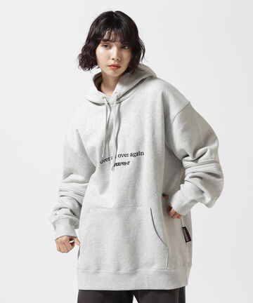 overprint/オーバープリント/ARM ZIP HOODIE