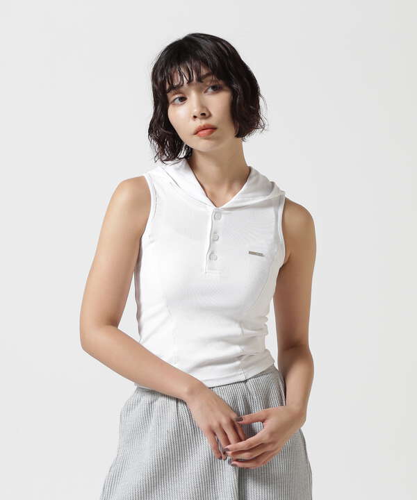 MisekiSEOUL/ミセキソウル/LINE HOODIE VEST