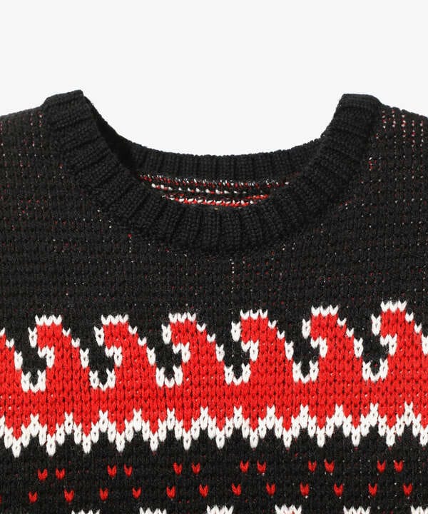 NEEDLES/ニードルズ/CREW NECK SWEATER - TIROLIAN