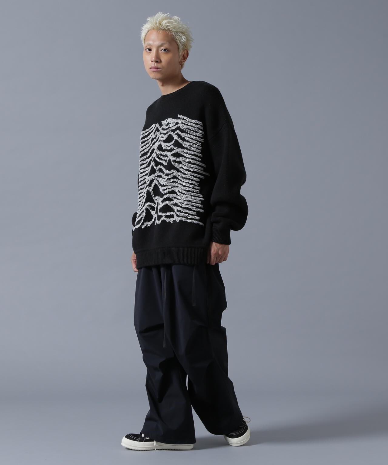 DankeSchon/ダンケシェーン/RV CREWNECK KNIT PULSE