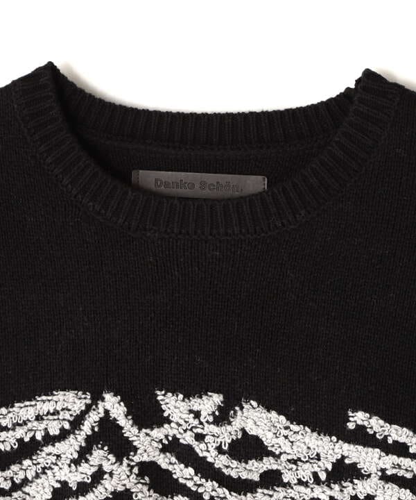 DankeSchon/ダンケシェーン/RV CREWNECK KNIT PULSE