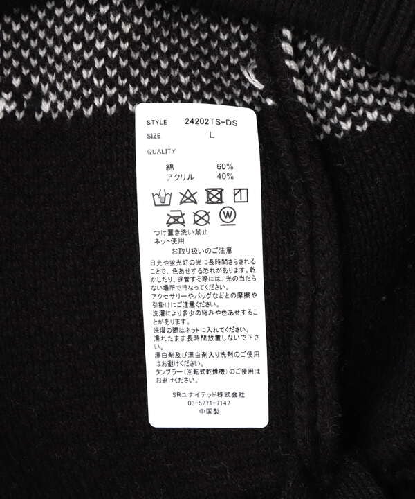 DankeSchon/ダンケシェーン/RV CREWNECK KNIT PULSE