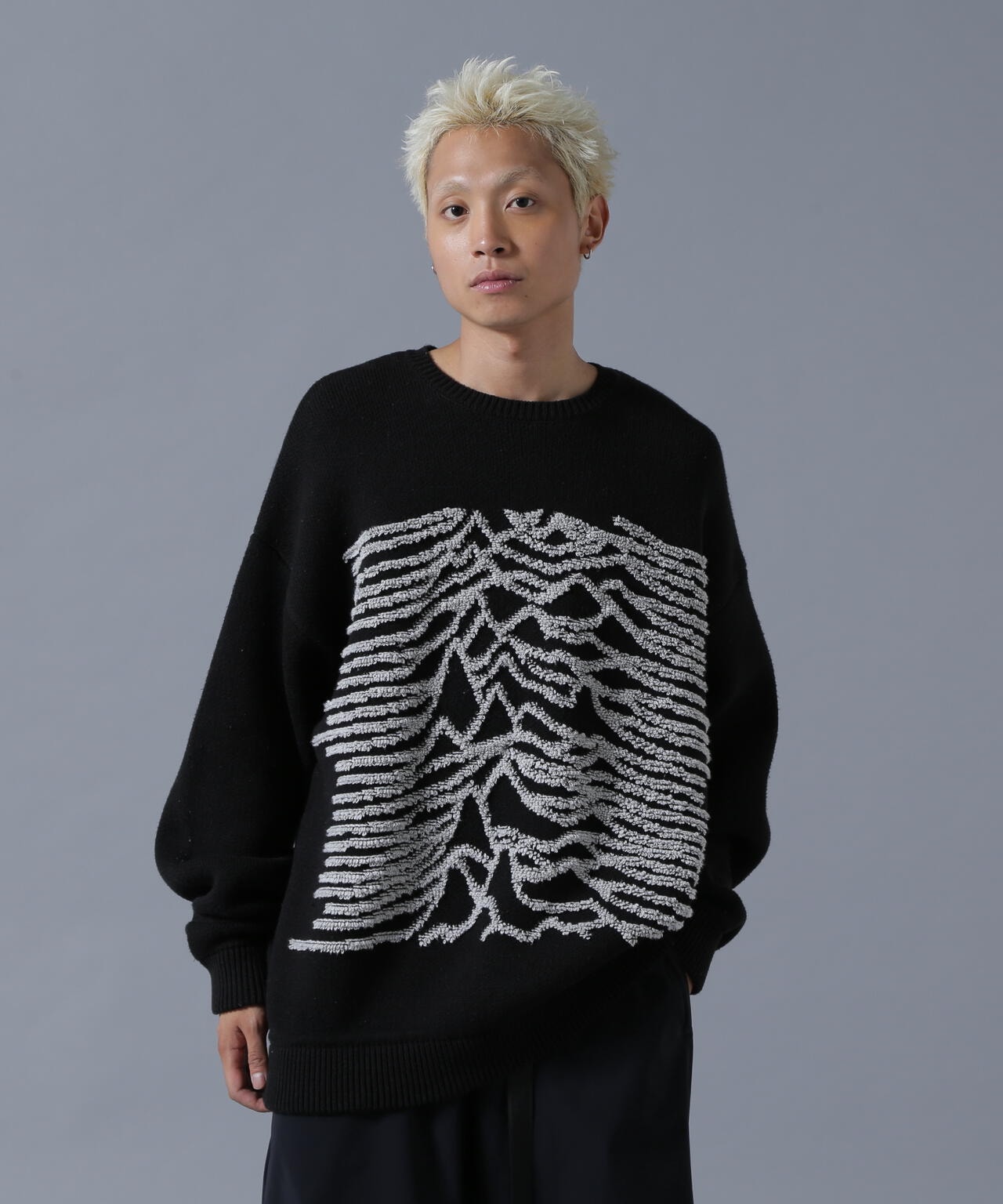 DankeSchon/ダンケシェーン/RV CREWNECK KNIT PULSE