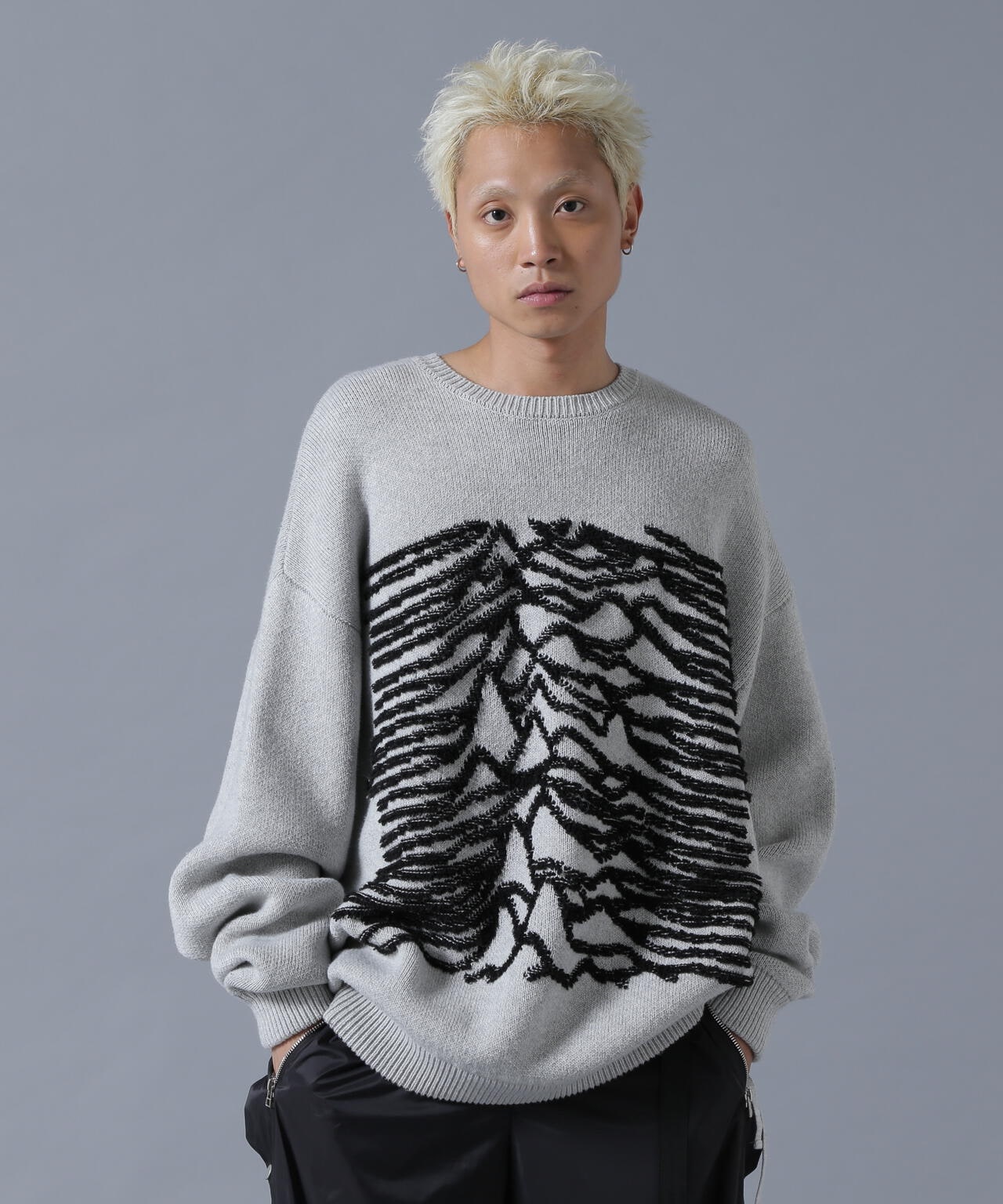 DankeSchon/ダンケシェーン/RV CREWNECK KNIT PULSE