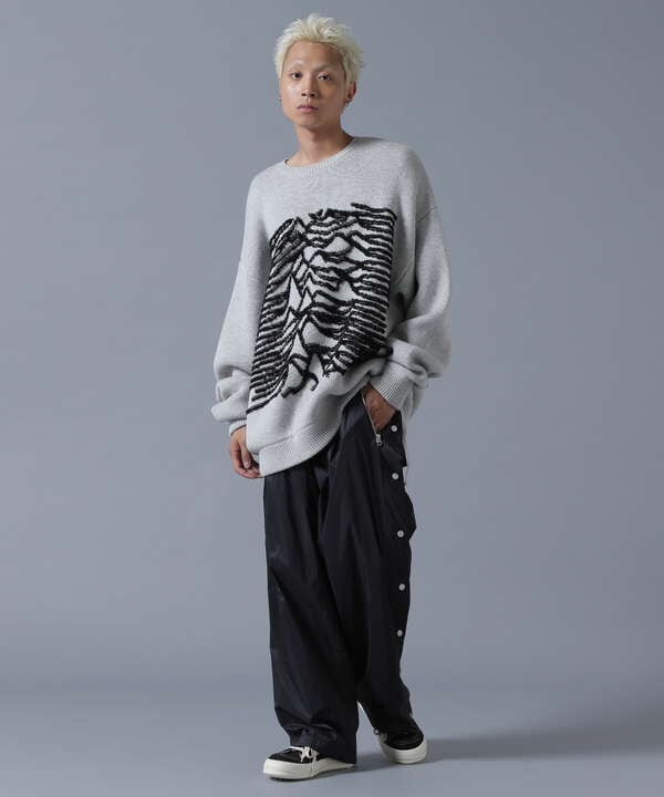 DankeSchon/ダンケシェーン/RV CREWNECK KNIT PULSE