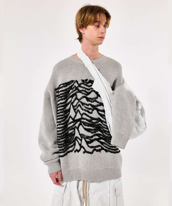 DankeSchon/ダンケシェーン/RV CREWNECK KNIT PULSE