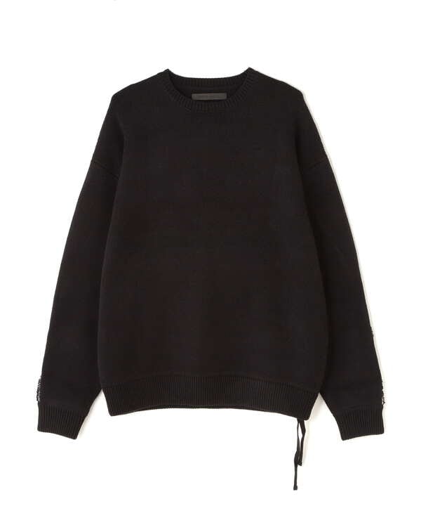 DankeSchon/ダンケシェーン/RV CREWNECK KNIT CHECKER