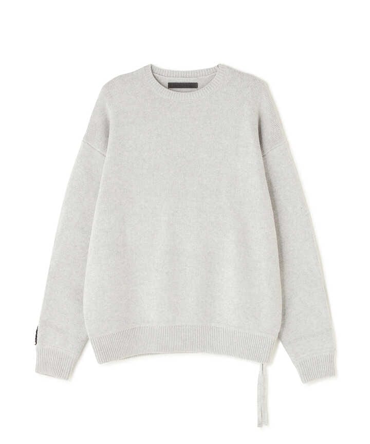 DankeSchon/ダンケシェーン/RV CREWNECK KNIT CHECKER