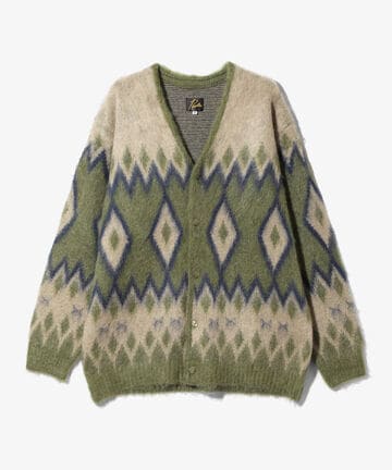 NEEDLES/ニードルズ/MOHAIR CARDIGAN - DIAMOND