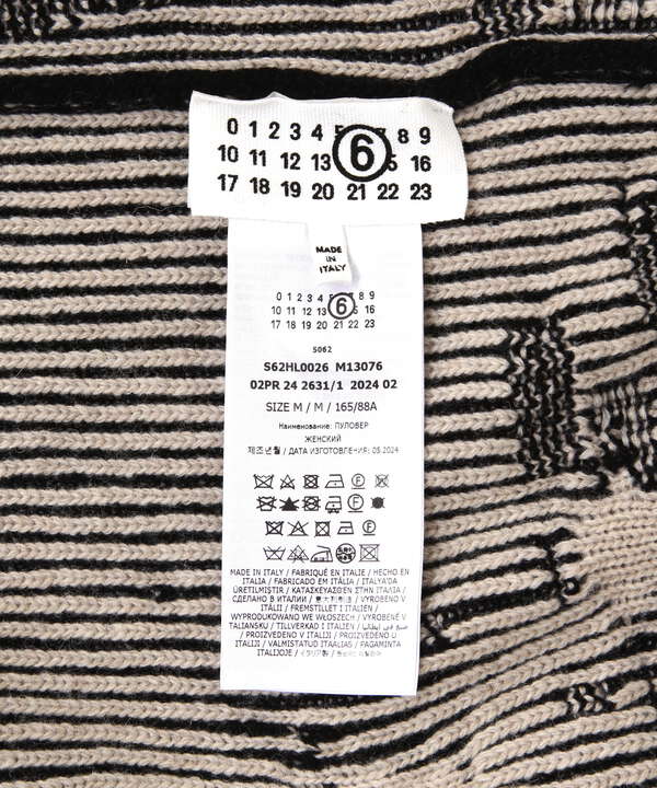 MM6 MaisonMargiela/エムエムシックス メゾンマルジェラ/Crewneck Knit