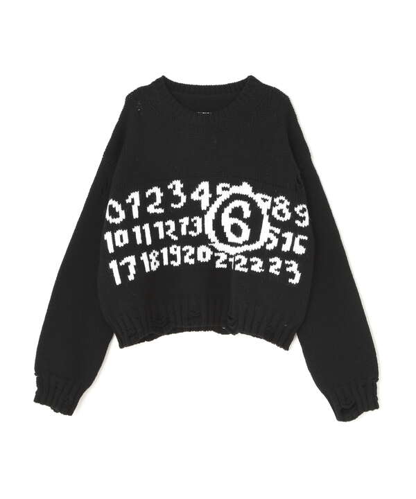 MM6 MaisonMargiela/エムエムシックス メゾンマルジェラ/Crewneck Knit