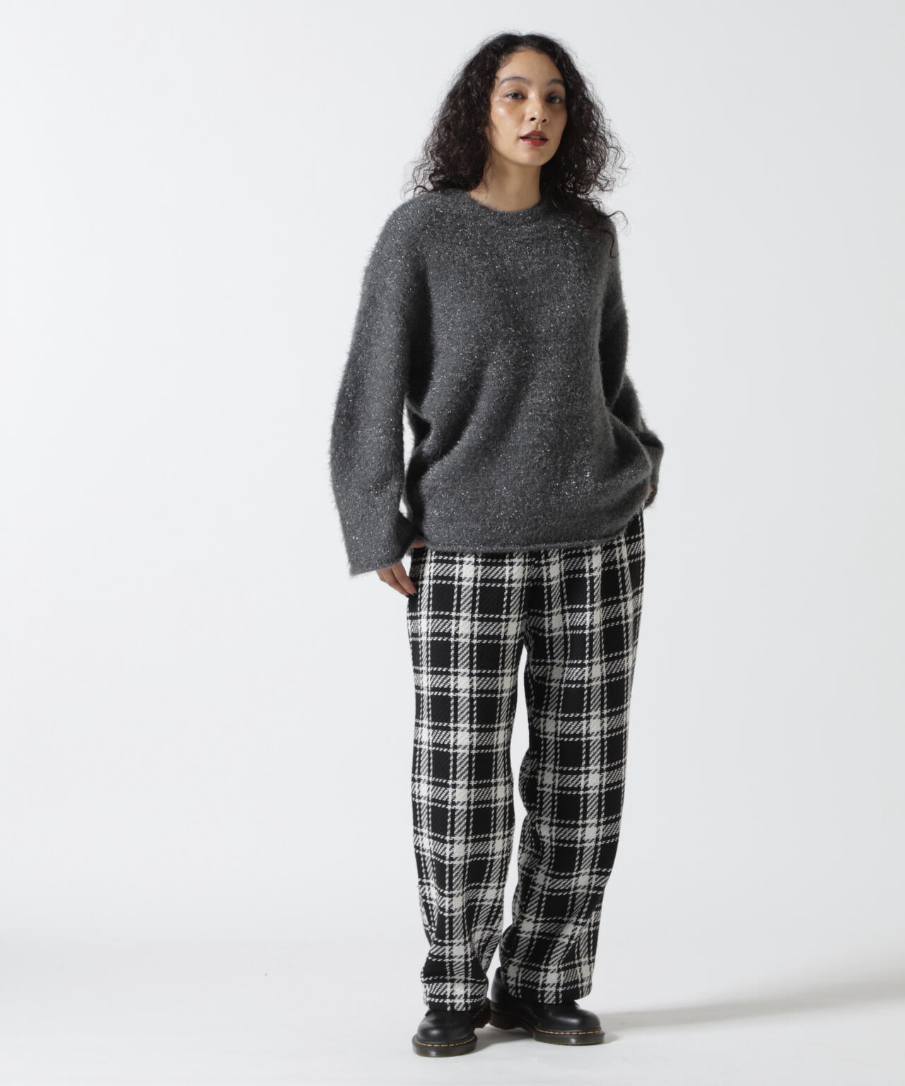 MANOF/マノフ/SHAGGY LAME KNIT TOPS | LHP ( エルエイチピー ) | US ONLINE STORE（US  オンラインストア）