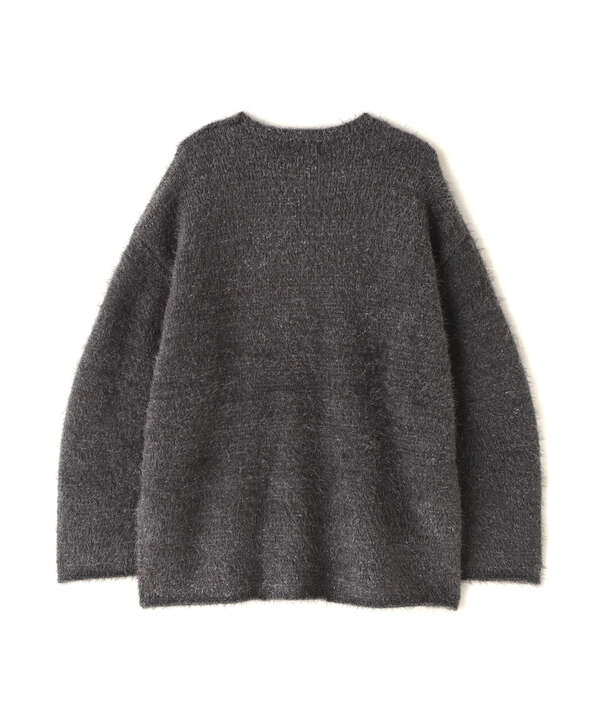 MANOF/マノフ/SHAGGY LAME KNIT TOPS