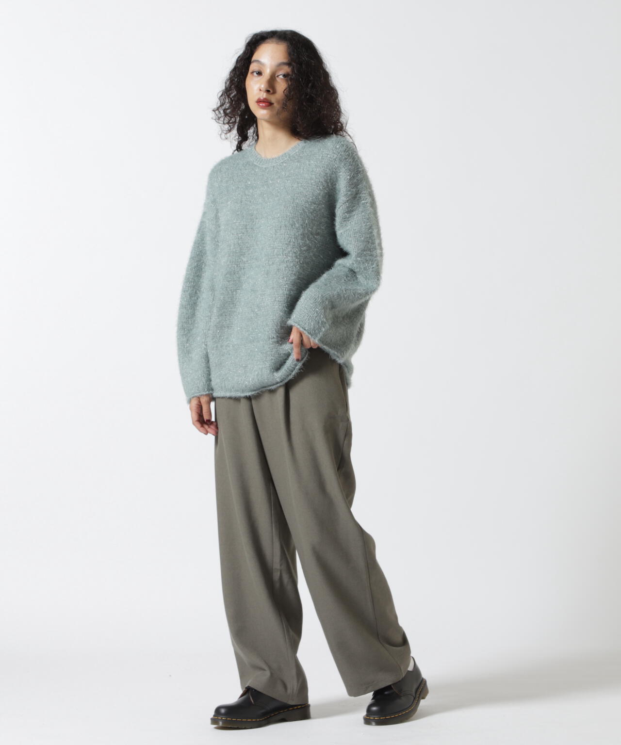 MANOF/マノフ/SHAGGY LAME KNIT TOPS | LHP ( エルエイチピー ) | US ONLINE STORE（US  オンラインストア）