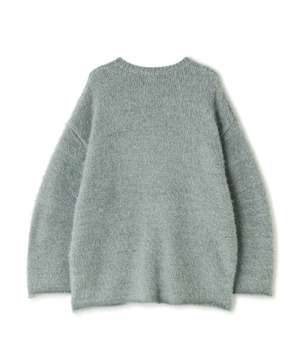 MANOF/マノフ/SHAGGY LAME KNIT TOPS