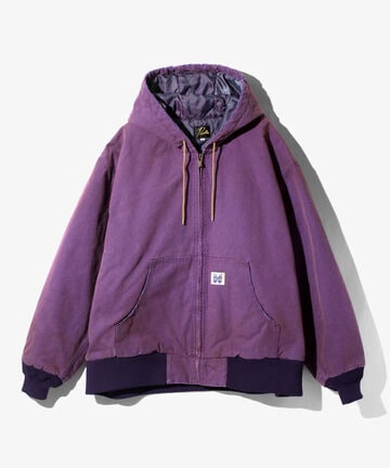 NEEDLES/ニードルズ/ZIP WORKHOODY - 11OZ COTTON OXFORD