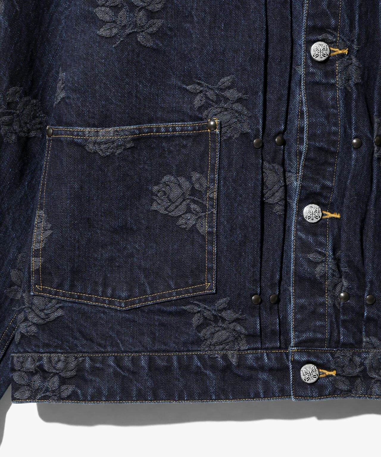 NEEDLES/ニードルズ/M.W.JEAN JACKET - 13OZ DENIM/ROSE JQ.